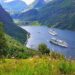 View towards the Geiranger fjord