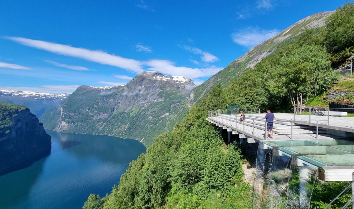Road Trip Geiranger Ørnesvingen viewpoint