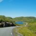 Driving Suleskarvegen Scenic Mountain Road on a road trip in Norway