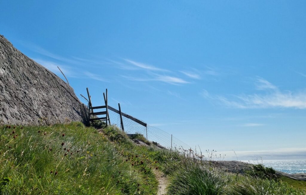 The end of the coastal trail.
