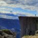 Hiking Pulpit Rock in Norway