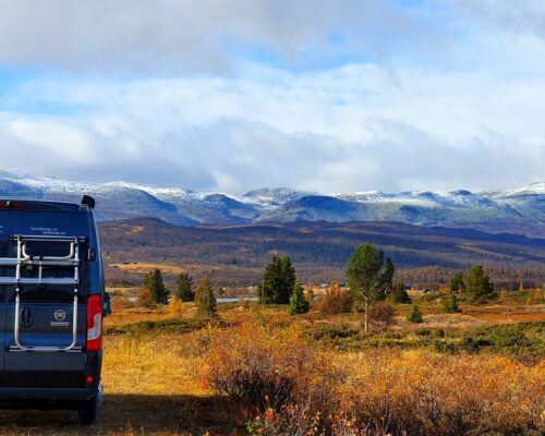 Road Trip on Panoramaveien Scenic Mountain Road In Norway