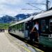 The Flåm Railway - Train at Myrdal Station